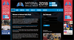Desktop Screenshot of nationalskillsweek.com.au